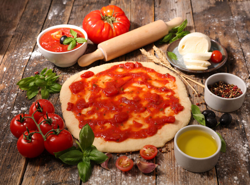 pizza de casă